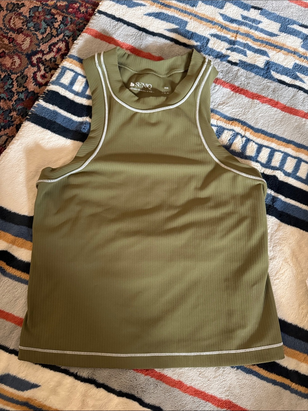 Seniq Oasis Tank | Size Small | Green